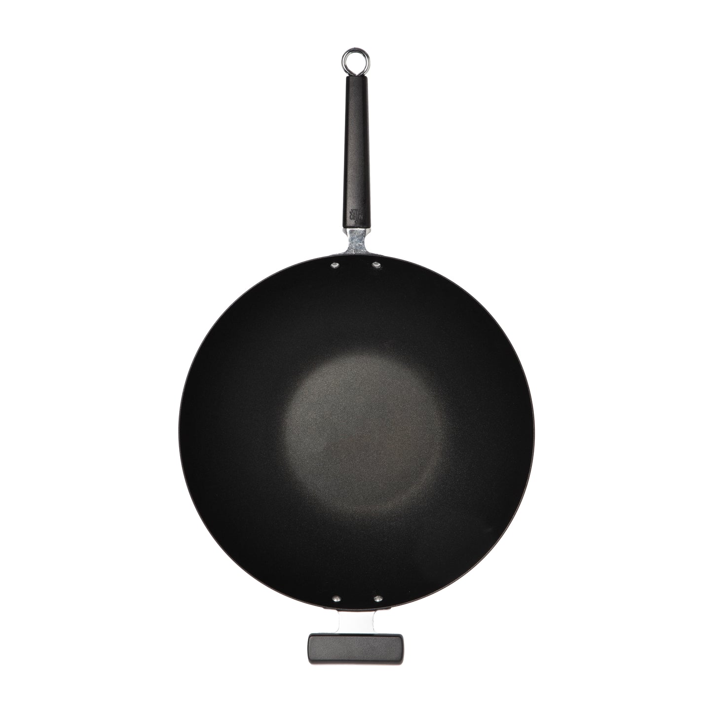 Professional Series 14-Inch Carbon Steel Flat Bottom Wok with Phenolic –  KitchenSupply