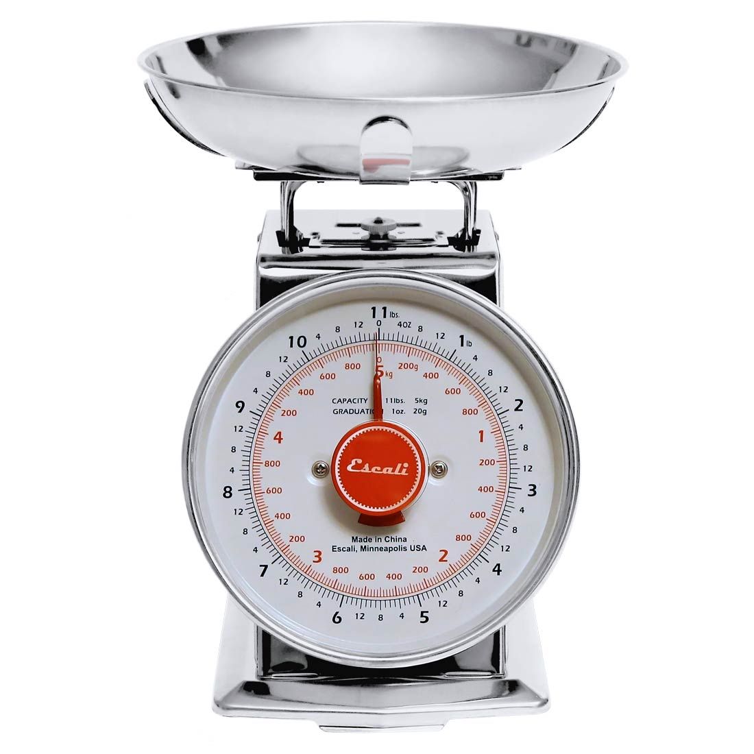 Mercado Mechanical Dial Scale (11 lb) – KitchenSupply