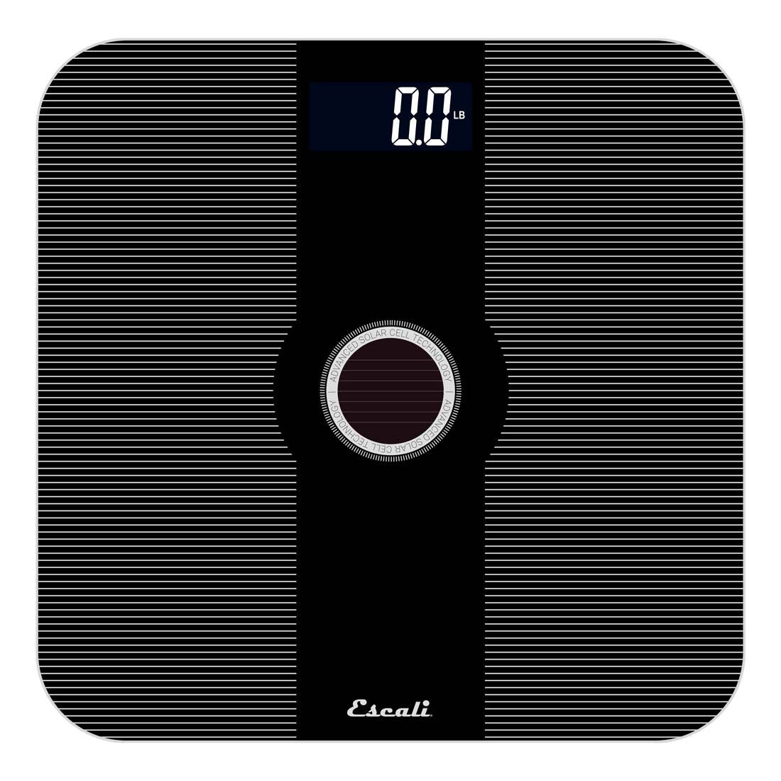 Solar USB Charging Bathroom Scale